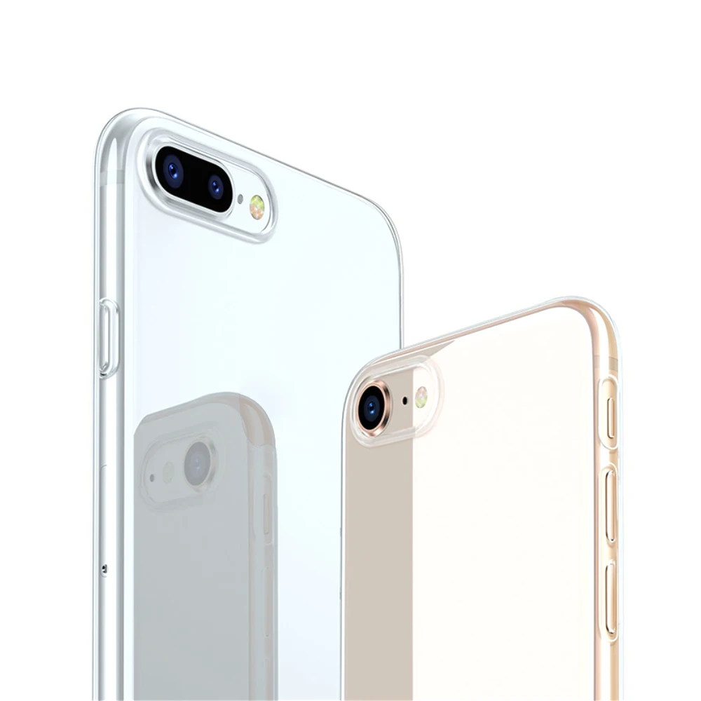 for iPhone 11 Pro Max Case Slim Clear Soft TPU Cover 6 7 8 Plus Support Wireless Charging X XS XR |