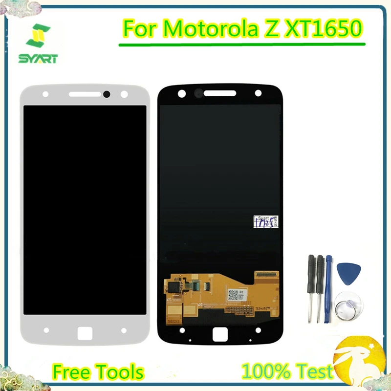ЖК-дисплей для Motorola moto Z XT1650-01 03 05 XT1650 экран сенсорный дигитайзер сборка Moto LCDs |