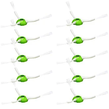 

Replacement Parts for Irobot Roomba I Series I7 and E Series E5 E6 Green Side Brush for Robotic Vacuum Cleaner 10Pcs