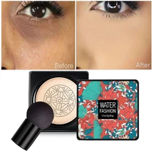 

BB Air Cushion Foundation Mushroom Head Air Cushion CC Cream Waterproof Brighten Foundation Cream Face Base Makeup for Women