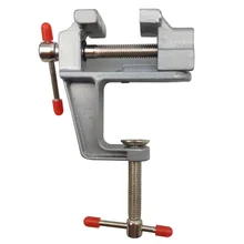 1 шт. мини алюминиевая скамейка тиски стол поворотный замок удобный зажим тиски Ремесло Ювелирные изделия хобби тиски DIY Ювелирные изделия Деревянный инструмент фиксированный зажим