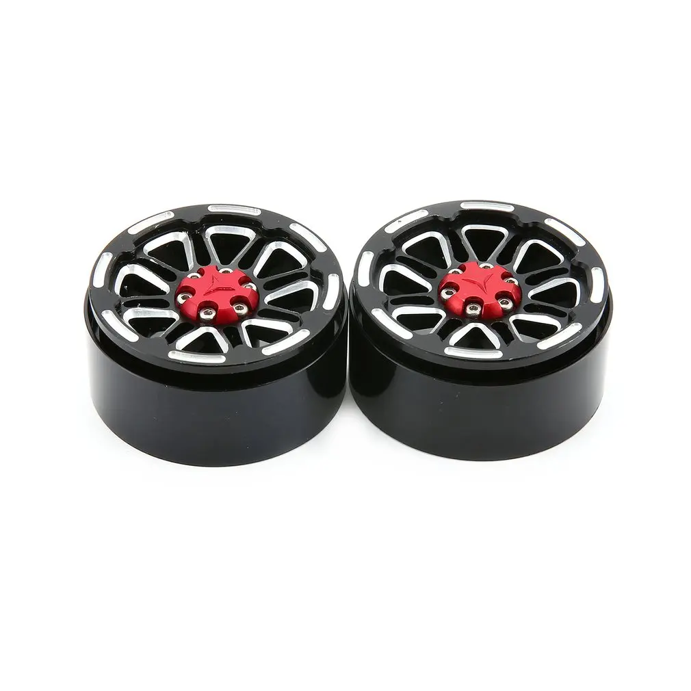 

2019 1Pair/2Pairs Alloy 1.9 CNC Beadlock Wheels Rims for 1/10 RC Crawler Axial SCX10 SCX10 II 90046 Traxxas TRX4 D90 CJGLG0010