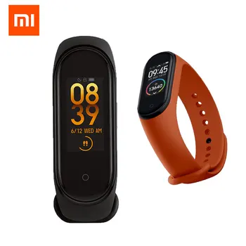 

Original Xiaomi Mi Band 4 Smart Miband 4 Smart Bracelet Heart Rate Fitness AMLOED Color Screen 50m Waterproof Bluetooth5.0