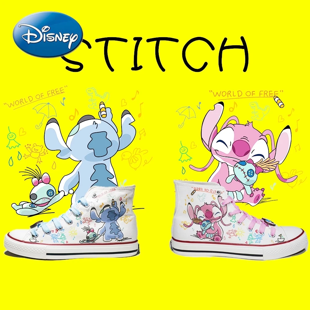 Оригинальные туфли из парусины лимитированный выпуск Disney с ручной росписью для