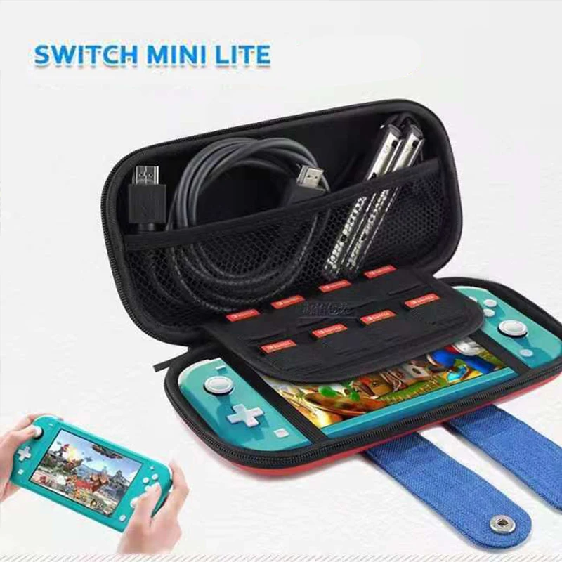 Мини Nintendo Switch Lite аксессуары дорожная сумка для переноски NS сумка чехол& палочек Кепки NS Nintendo Switch Lite с украшением в виде кристаллов пленка
