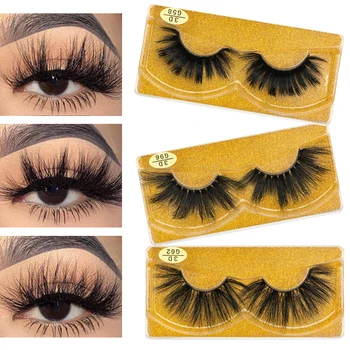 

DYSILK 25mm Eyelashes 3D Mink Lashes Faux Cils Dramatic Mink Eyelashes Makeup Lashes Full High Volume Mink Lashes Reusable Lashe
