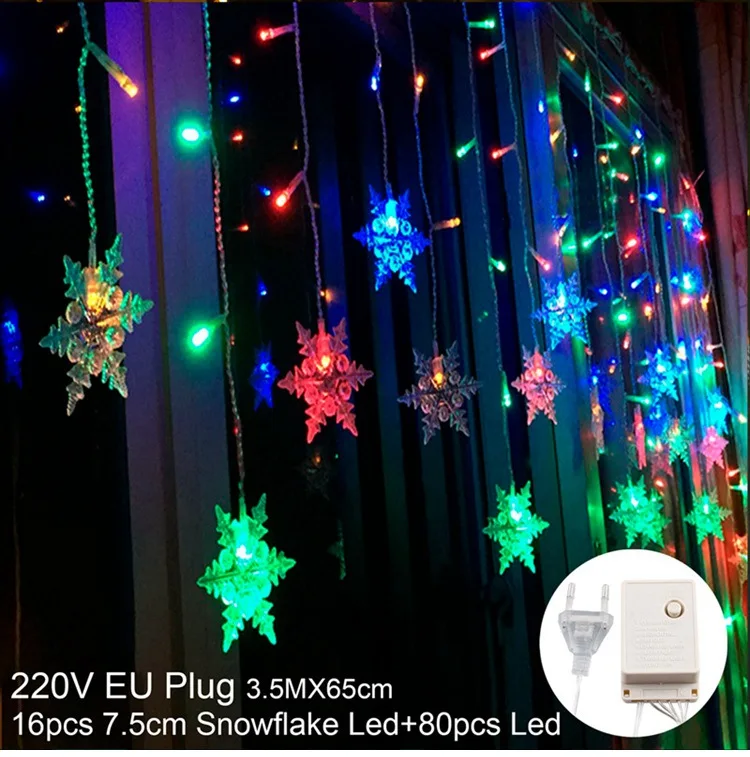 String LED Light Christmas Ornament Merry Christmas Decorations For Home Cristmas Navidad Natal Noel New Year Decor - Цвет: led light 13