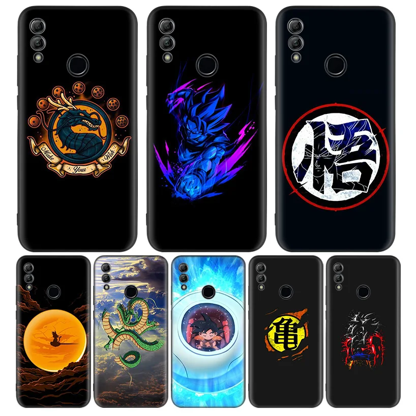 DRAGON BALL Z Kakarot черная крышка чехол для телефона для huawei Y9 Y5 Y6 Y7 Honor 10 9 Lite 9X8X8 S 8A фотоаппаратов моментальной печати 7S 7A 10i 20i V20 Coque Кепки