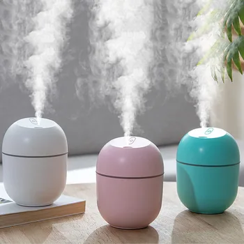 

Ultrasonic Mini Air Humidifier 220ml Aroma Essential Oil Diffuser for Home Car USB Fogger Mist Maker with LED Light Air Purifier