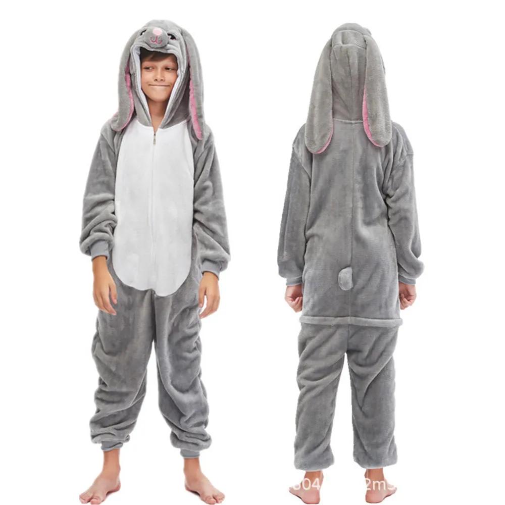 Дети кигуруми Onesie Лев пижамы для детей животных зеленый одеяло с динозавром пижамы Детский костюм зимний комбинезон для мальчиков и девочек - Цвет: Style 14