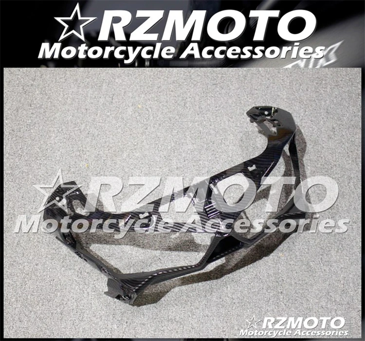 Для Yamaha R25 R3 углеродное волокно краска фара кронштейн крышка лампы рамка обтекатель