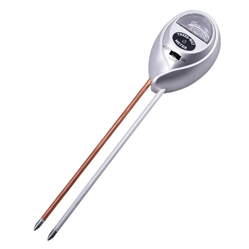 

Three-in-one Soil Detector Soil Humidity/Light/PH Value Detection Meter Tester