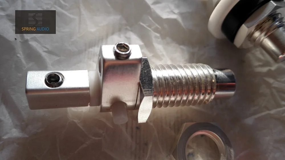 

P-010 Bocchino Australia plug king Tomcat RCA Block TC-18_R10 signal socket, Australian Virgin copper 11 + silver plated