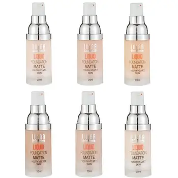 

Makeup Base Face Liquid Foundation Cream Concealer Moisturizer Oil-control Whitening Foundation Maquiagem Liquid Waterproof N1W3