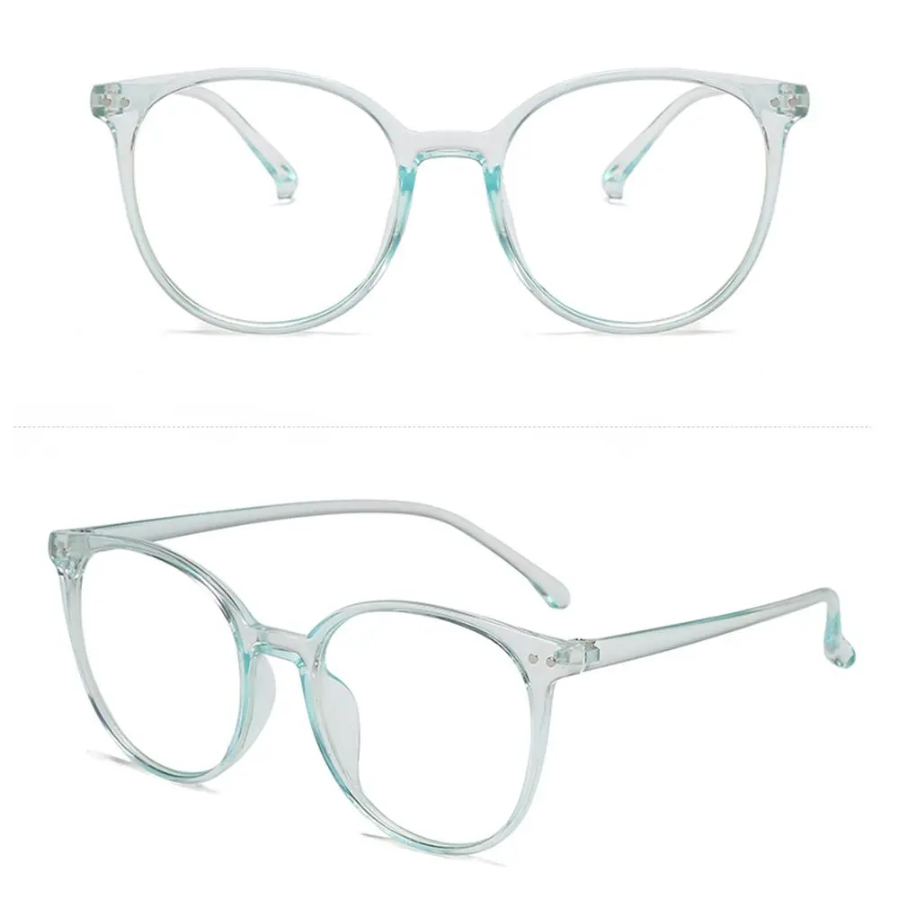 Vintage Fashion Oversized Transparent Frame Blue Light Blocking Glasses Anti Blue Light Office Computer Goggles Unisex Eyewear anti blue light glasses