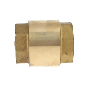 

Brass Female Male Thread In Line Spring Vertical Check Valve Pump Pipe Fittings C6UC