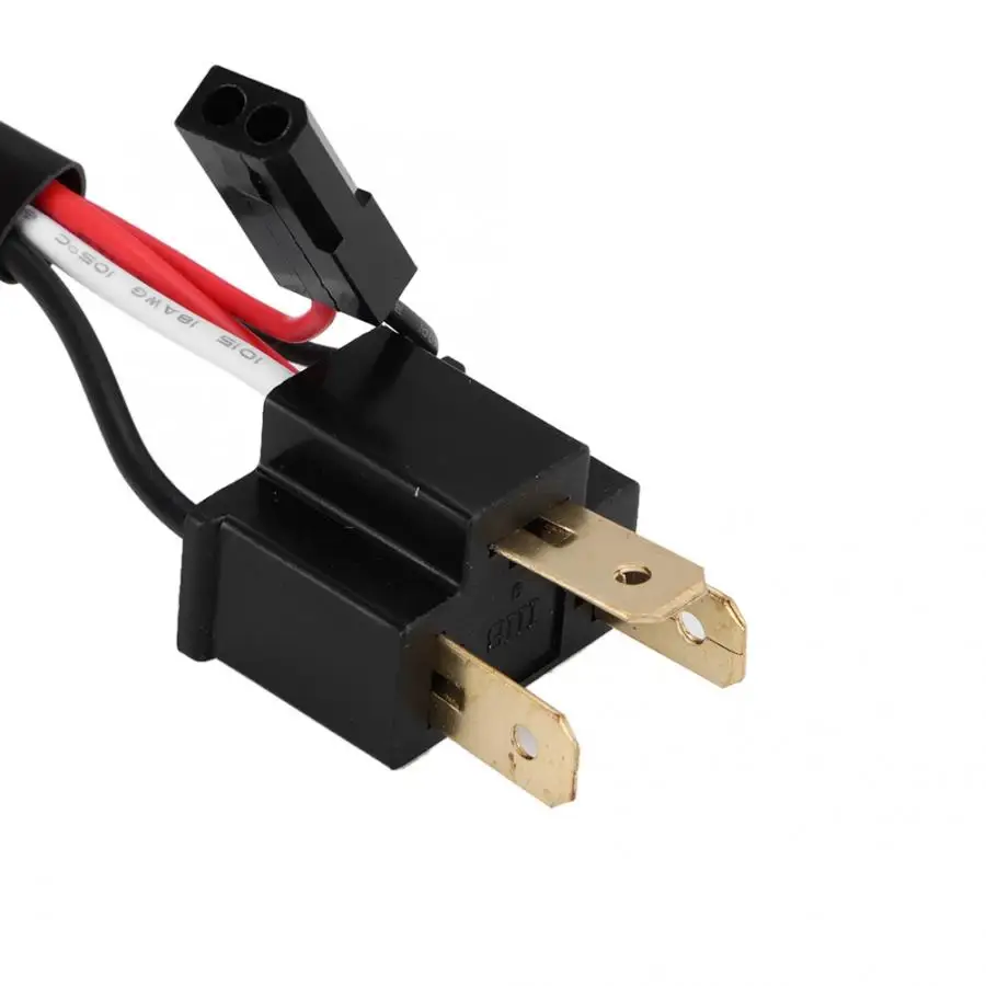 CBS ABTO 2pcs 1V1 H4 BI-Xenon провод HID Xenon Авто фара двигателя светильник Реле Жгут проводов кабель провод для автомобиля гнездо для фары