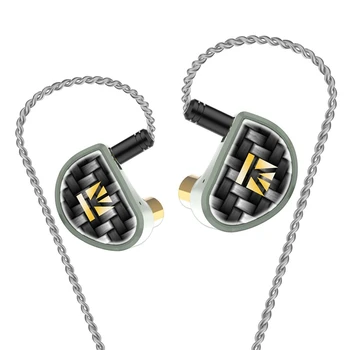 

KBEAR Diamond in Ear Earphone Diamond-Like Carbon (DLC) Coated PET Dynamic Driver Earbuds Replaceable Wire Earphone