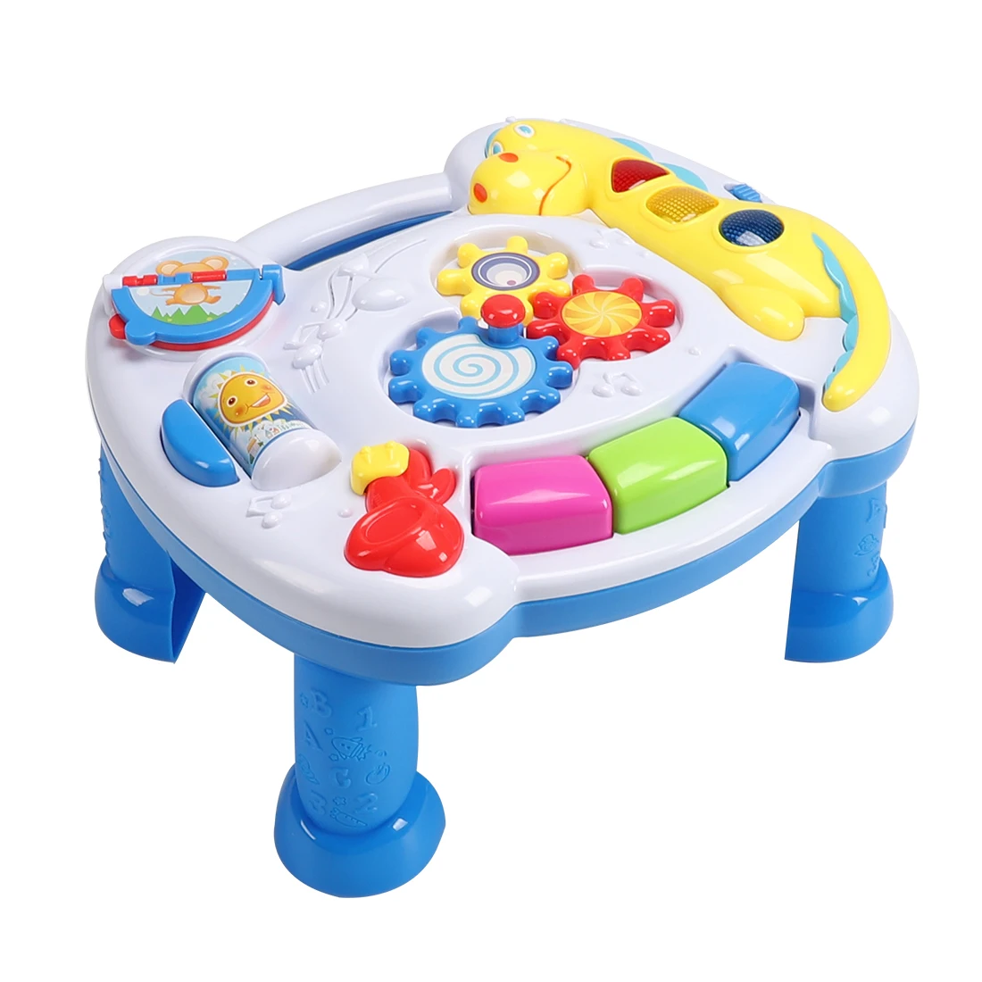 

Children Music Learning Table Multifunction Game Desk Early Educational Toy