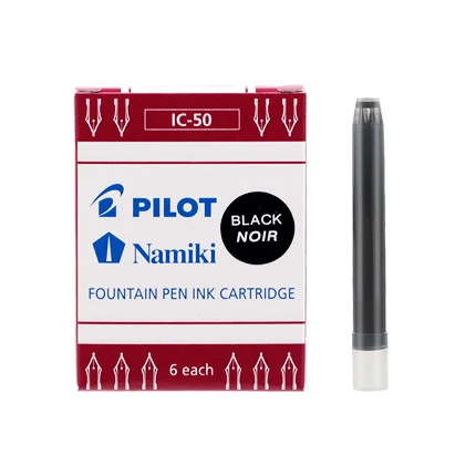 Black Ink 12 pcs PILOT 78g 78g+ 22k Золотая оригинальная иридиевая перьевая ручка практика каллиграфии, для студентов ef f m nib чернильный картридж con50 конвертер - Цвет: Black Ink 12 pcs