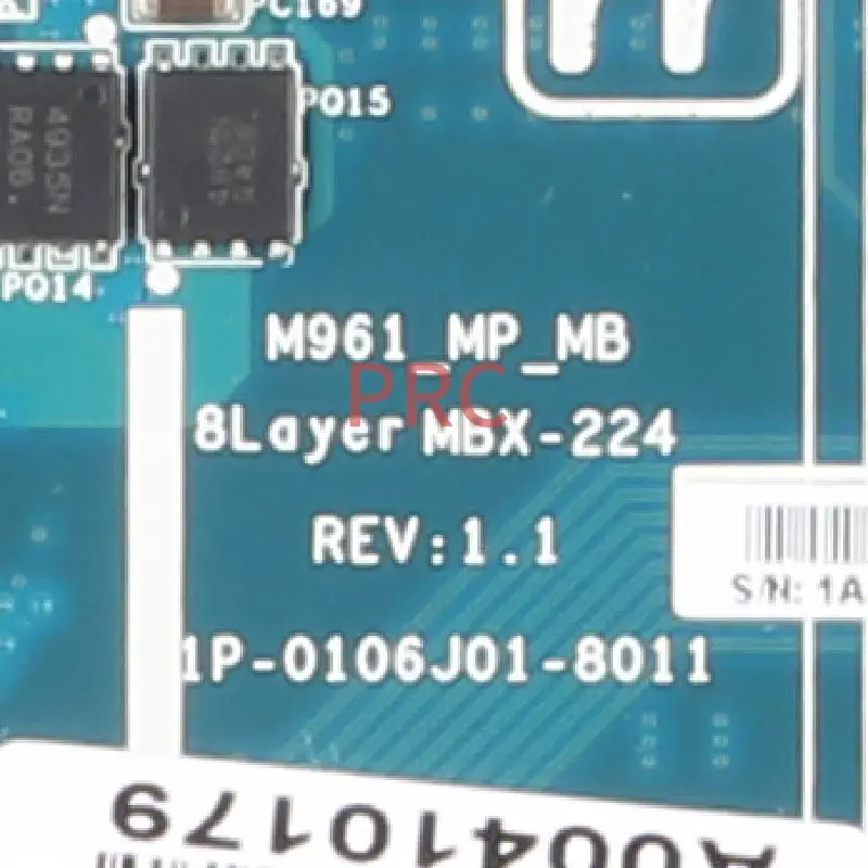 Placa-mãe para computador portátil sony vpgee m961 mb