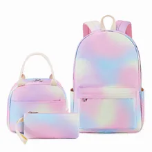 

2021 New Arrival School Backpack Teens Girls Kids School Bags Bookbag Bags for Teenage Girls Mochila Escolar 3pcs/set