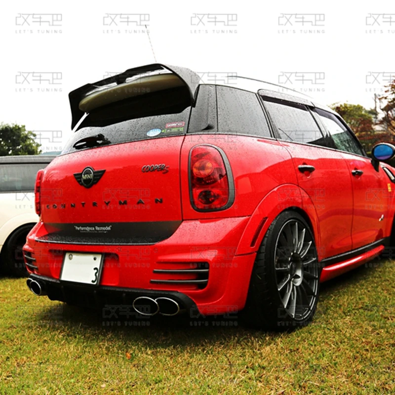 For BMW Mini R60 Countryman Coopers 2010 2016 Carbon Fiber Rear Roof for-bmw-mini-r60-countryman-coopers-2010-2016-carbon-fiber-rear-roof