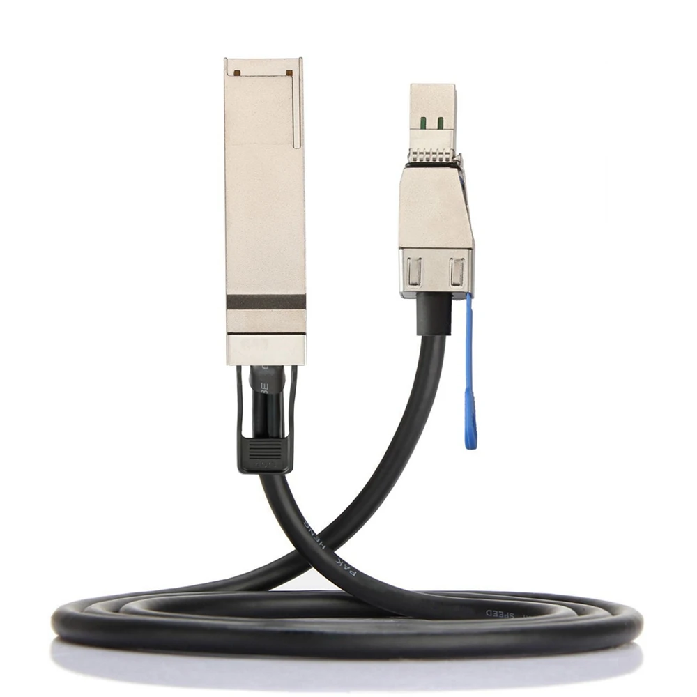 

1M QSFP+ 40G to Mini SAS HD SFF-8644 DAC Cable for Cisco for Huawei for H3C for TP-LINK for ZTE for RIGOAL for switches