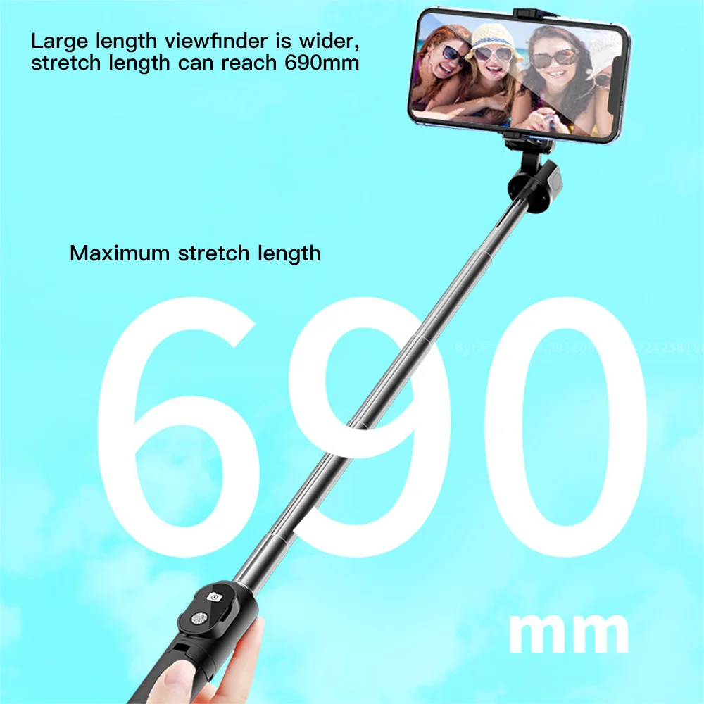 Bluetooth Selfie Stick Stabilizer for Telphone Holder for Your Mobile Phone cell stabilizer handheld gimbal selfy stick tripod (7)