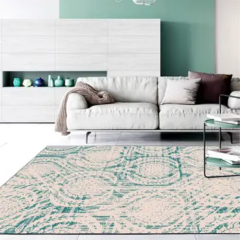

Rugs and Carpets for Home Living Room Nordic Green Abstract Lantern Pattern Rugs Christmas Rug Nordic Decoration Home Baby