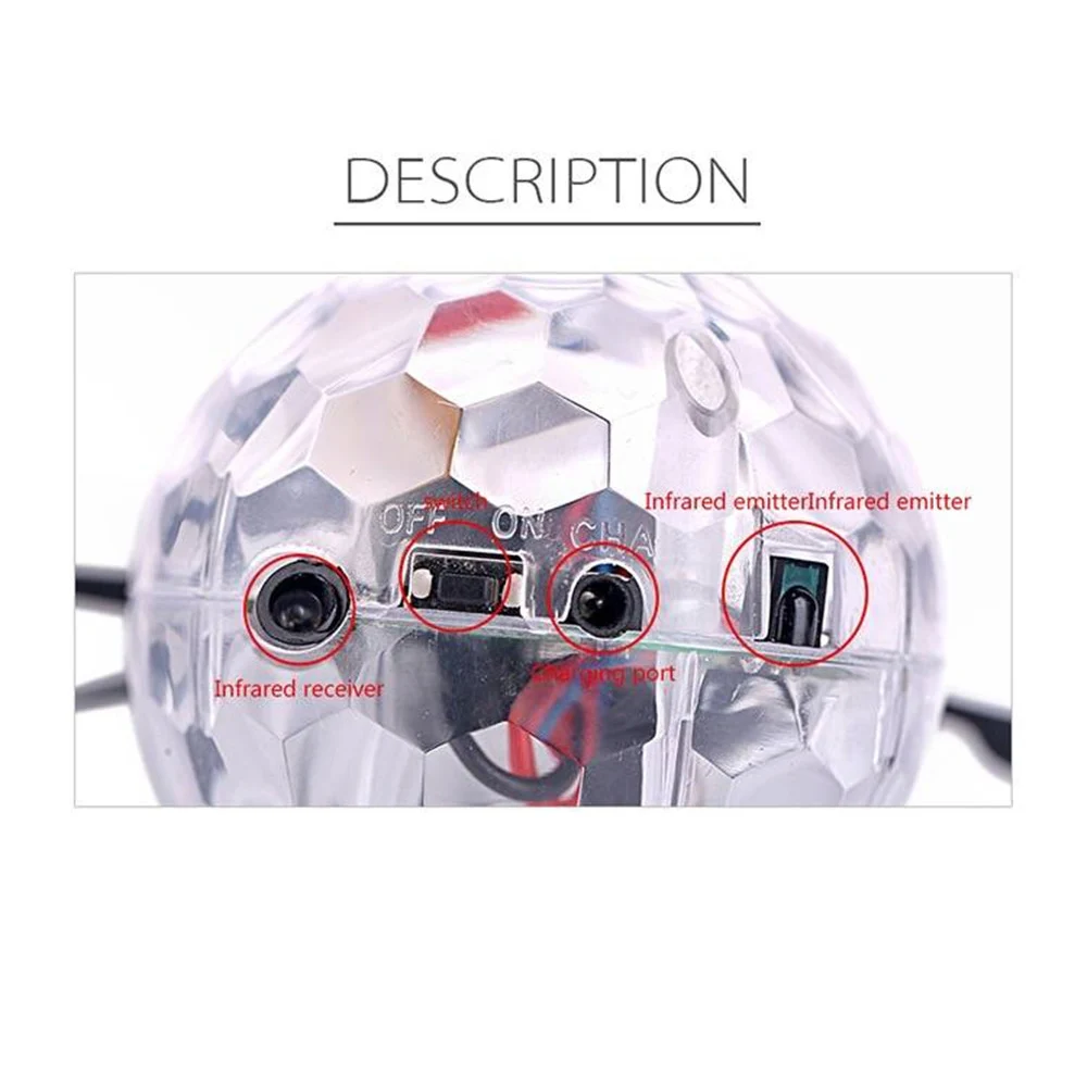 Mini RC Drone Hand Induction Flying Ball Anti-stress LED Light Helicopter Aircraft For Kids Christmas Gift