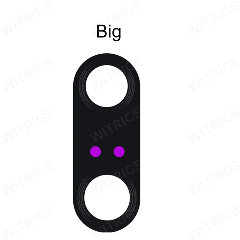 Big Lens WITRIGS для Redmi K20 Pro задняя камера стеклянный объектив для Redmi K20 задний тыловой объектив камеры Замена стекла - Цвет: Big Lens