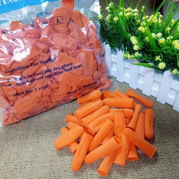 

100PCS/SET Disposable Anti Static Rubber Latex Finger Cots Anti-slip Gloves Practical Extension Tool Accessories