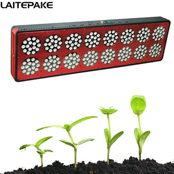 

LAITEPAKE Apollo 16 1200W Hot style LED Grow Light kit Full Spectrum With Lens Plants Grow Faster Flower Bigger High Yield