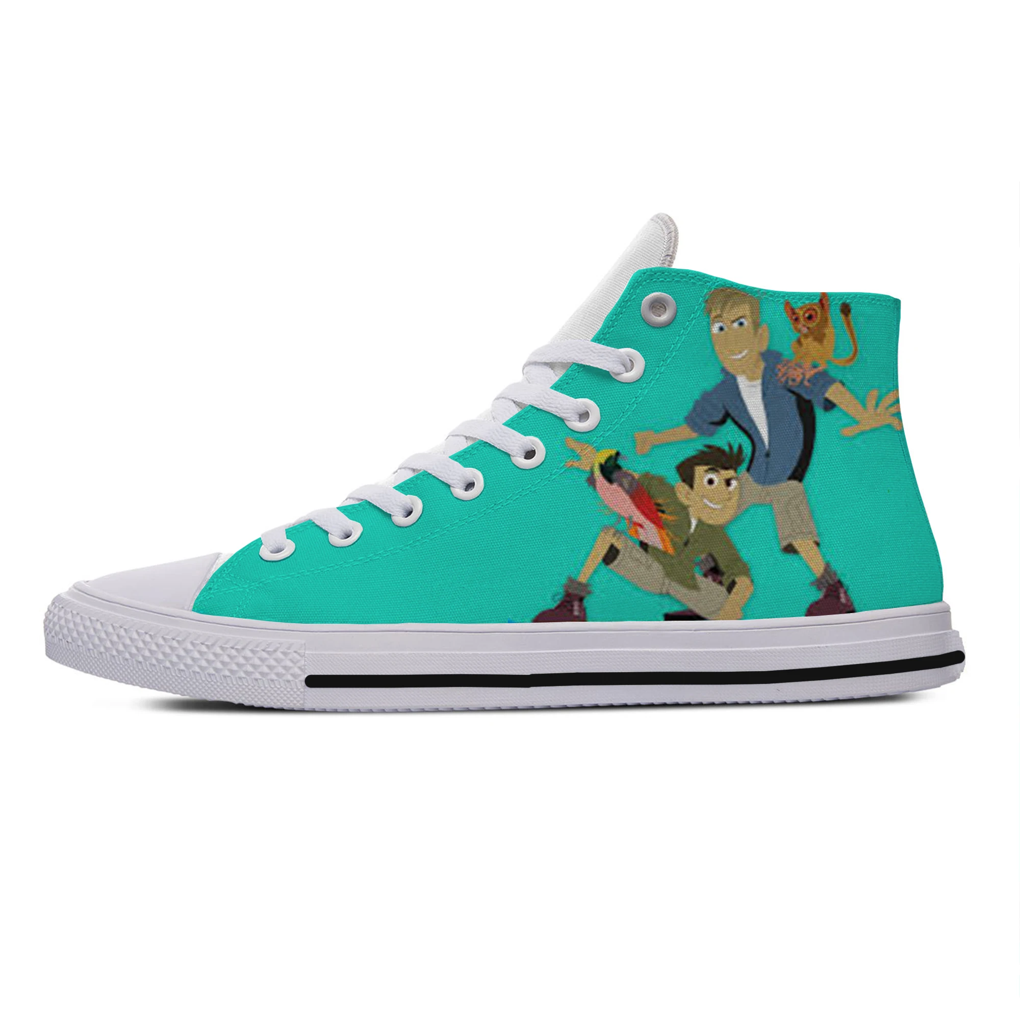 2019 Hot Cool Fashion New Summer Sneakers Handiness Casual Shoes 3D Printed Cartoon Funny Kawaii For Men Women Wild Kratts |
