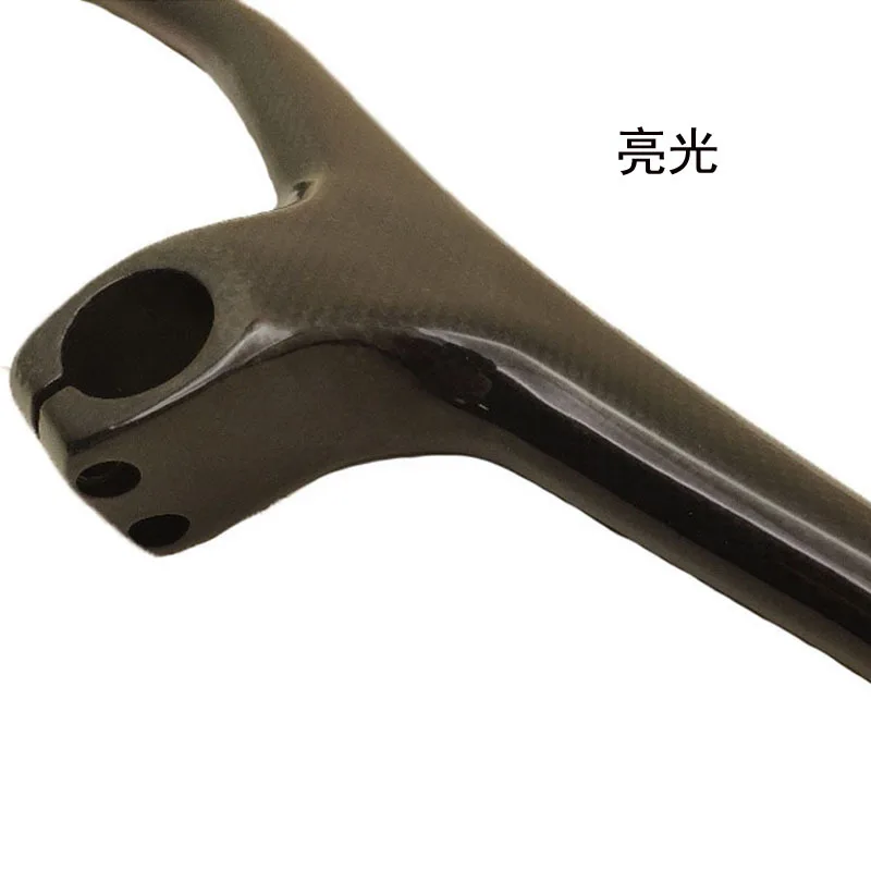 

Mountain Bike One-piece Straight to All Carbon Fiber 3k Straight to yan ba with Stem Can Be Installed Stopwatch Rack Riding Acce