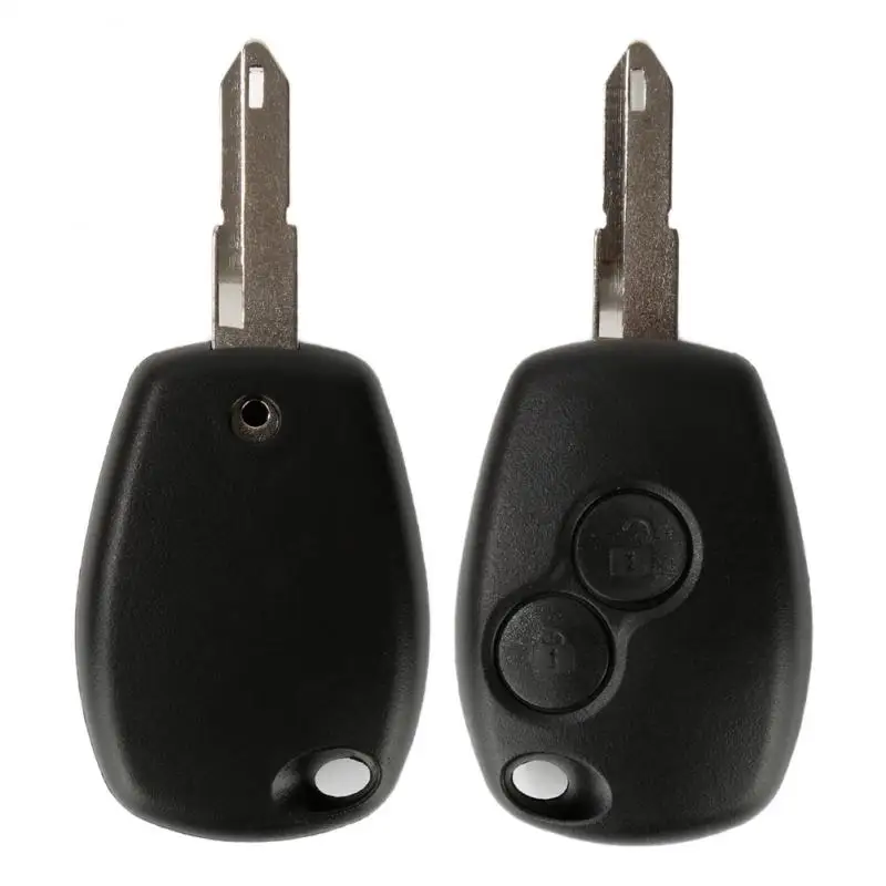 Car remote control key shell Remote Key Shell Case with Uncut Blade 2 Buttons for RENAULT Clio DACIA Logan HB | Автомобили и