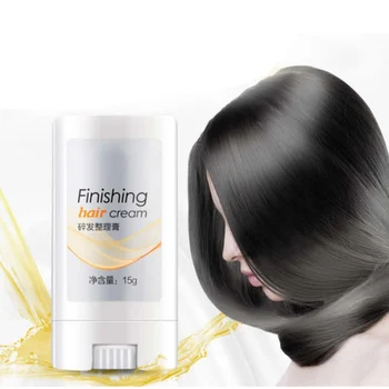 

Natural Hair Cream anti-hair frizz silky natural smooth hair dress tool Fixed small portable container cream