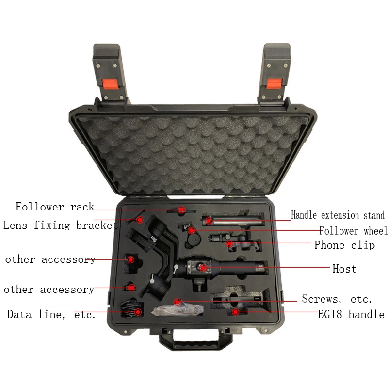 Для DJI ronin sc gimbal Водонепроницаемый EVA сумка для хранения Жесткий чехол для переноски ronin для DJI Ronin-SC Защитная портативная коробка