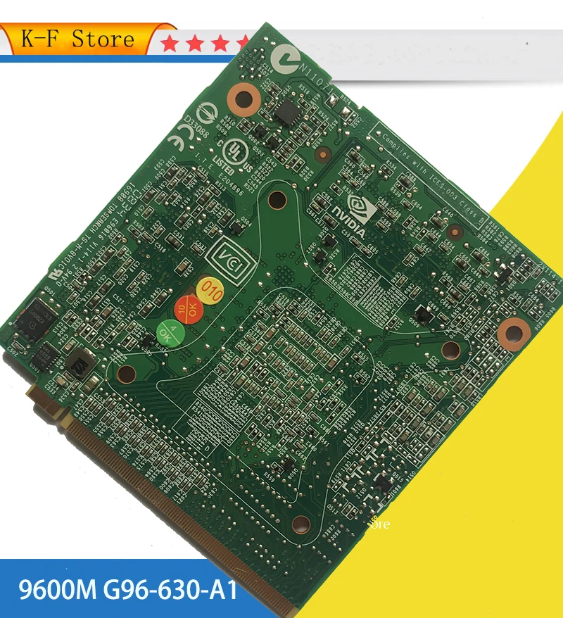 Placa de Vídeo G96-600-c1 para Acer Geforce Mxm G96-630-a1 Aspire 6930 5530g 7730g 5930g 5720g Portátil Gráfica 9600m gt Gddr3 512mb - Imagem 3