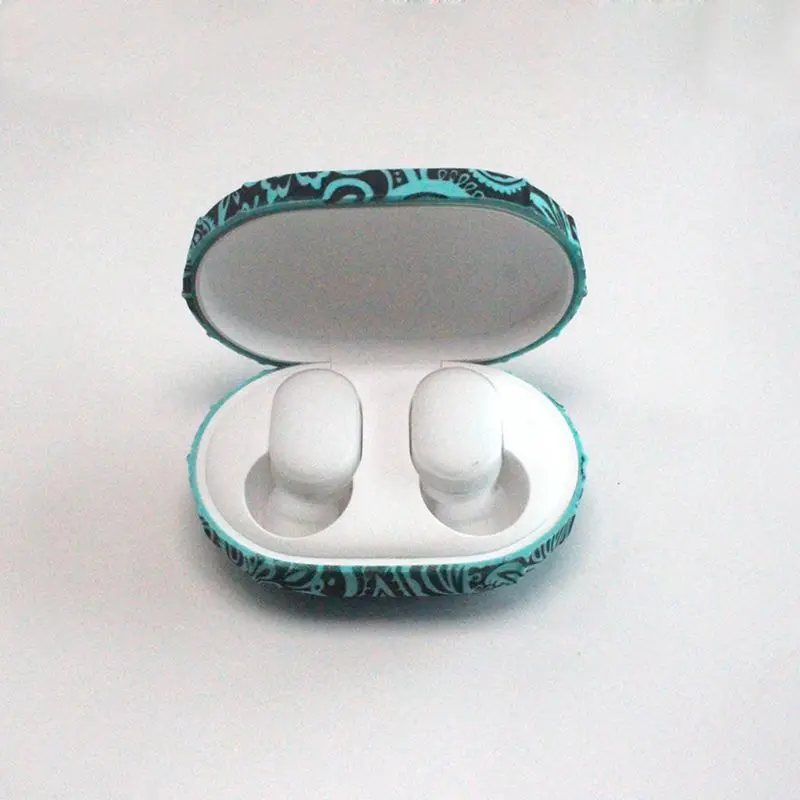 Красивый силиконовый чехол с рисунком защитный чехол для Xiaomi Airdots TWS Bluetooth наушники Молодежная гарнитура