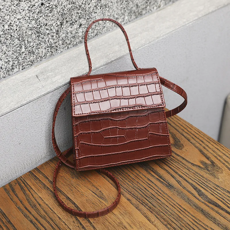 

Casual Alligator Handbags Women Crocodile Pattern Messenger Bags Women PU Leather Shoulder Crossbody Bag Female Purse Hot Sale