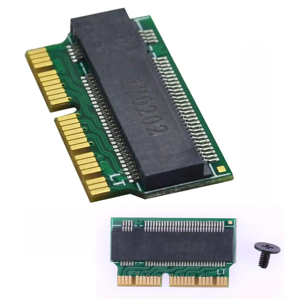 NVMe PCIe M.2 M 키 SSD 어댑터 카드 확장 카드 pci-e PCI-Express 확장 카드, Macbook Air 2013 2014 2015 확장 카드용