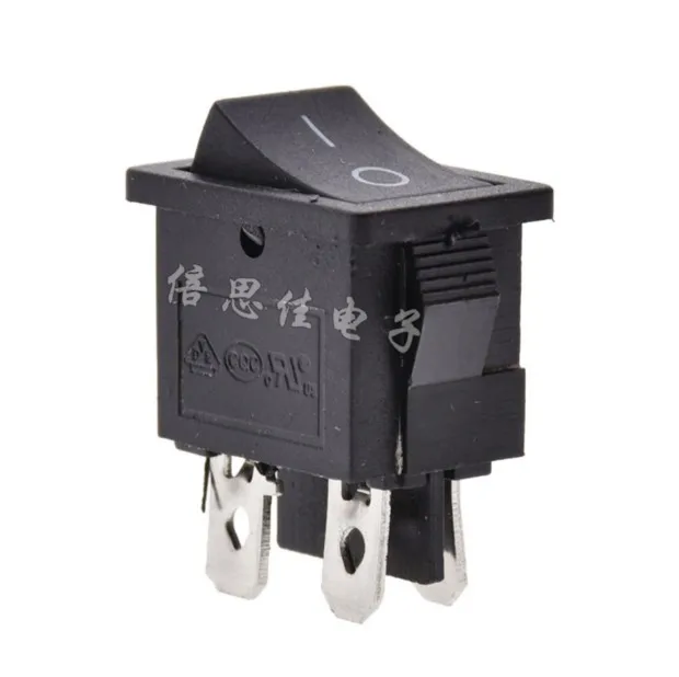 20 штук KCD1-104 15*21 4 Pin 2 файлы 6A/250V 10A/125V кулисный переключатель Мощность 4P2T |