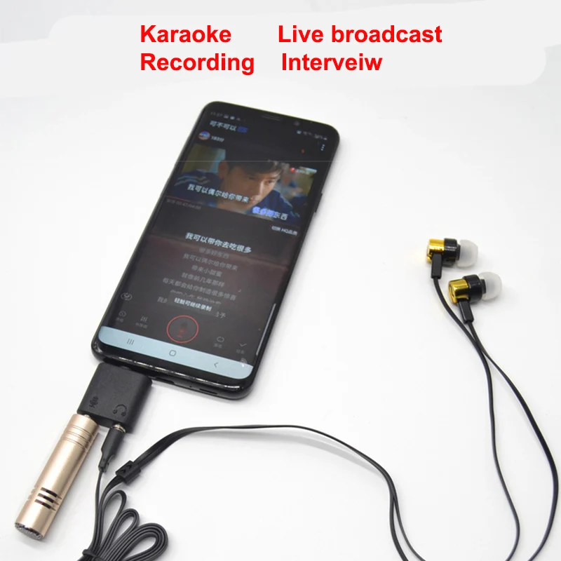 BUB, портативный мини-звуковой микрофон, мобильный компьютер, профессиональный записывающий микрофон, HD интервью, онлайн-чат, микрофон