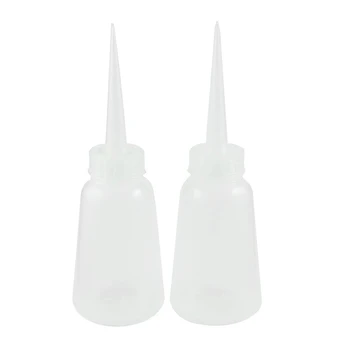 

Kitchen, plastic, for sauce oil Liquid Treats squeeze bottle, 150 ml, 2 pieces (Transparent color)