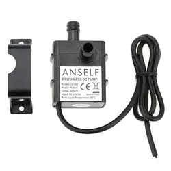 Brushless Pump Ultra Quiet Mini Brushless Water Pump 12V Elevator Submersible Fountain Aquarium Circulation DC12V QR30C