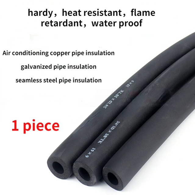 Foam Rubber Insulation Pipe Hose For Water Pipe Casing Hot Water Pipe  Antifreeze And Heat Insulation Piping System Accessories - Plumbing Hoses -  AliExpress