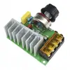 4000W 0-220V AC SCR Electric Voltage Regulator Motor Speed Controller Dimmers Dimming Speed with Temperature Insurance ► Photo 2/6