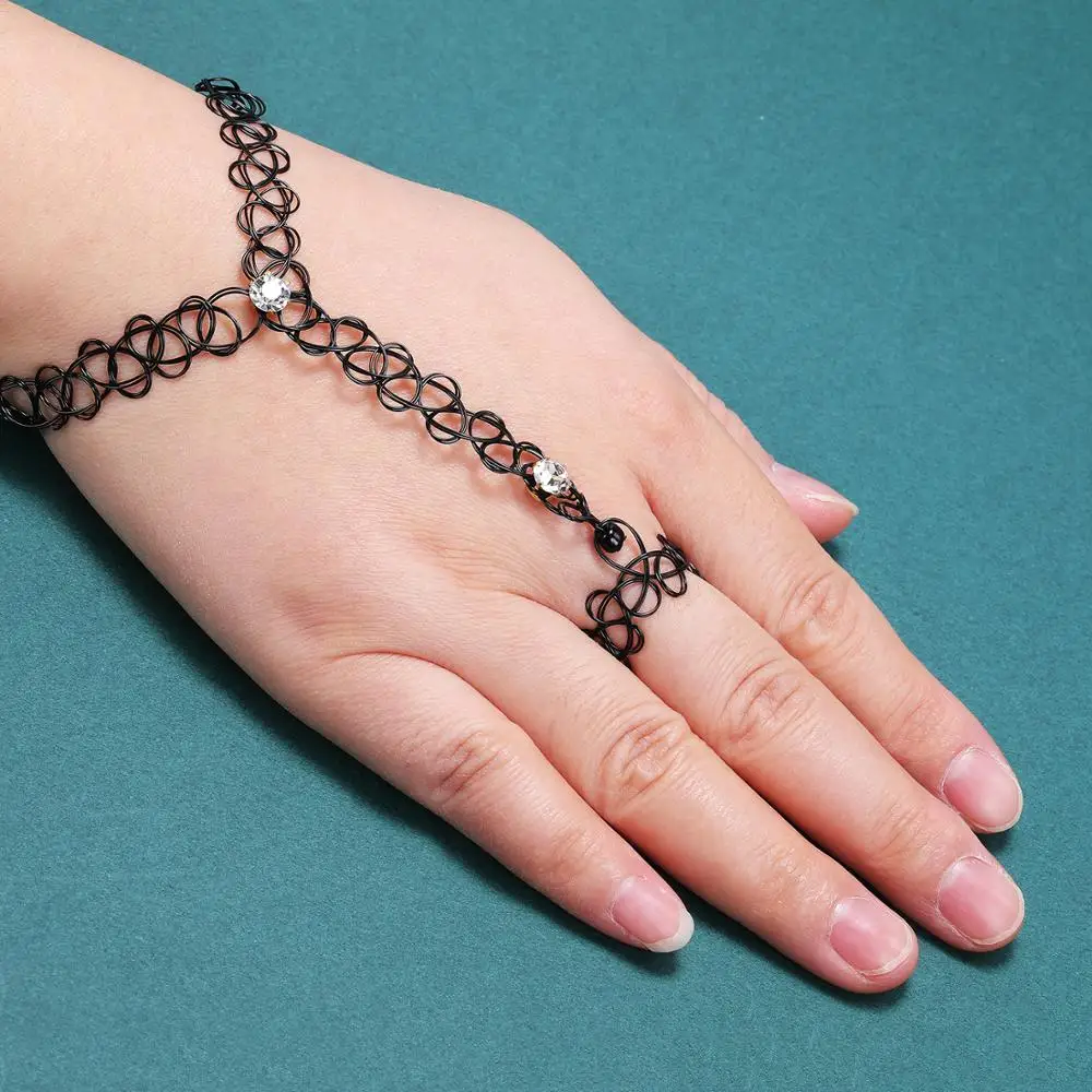 Women Bracelet Jewelry Vintage Stretch Tattoo Choker